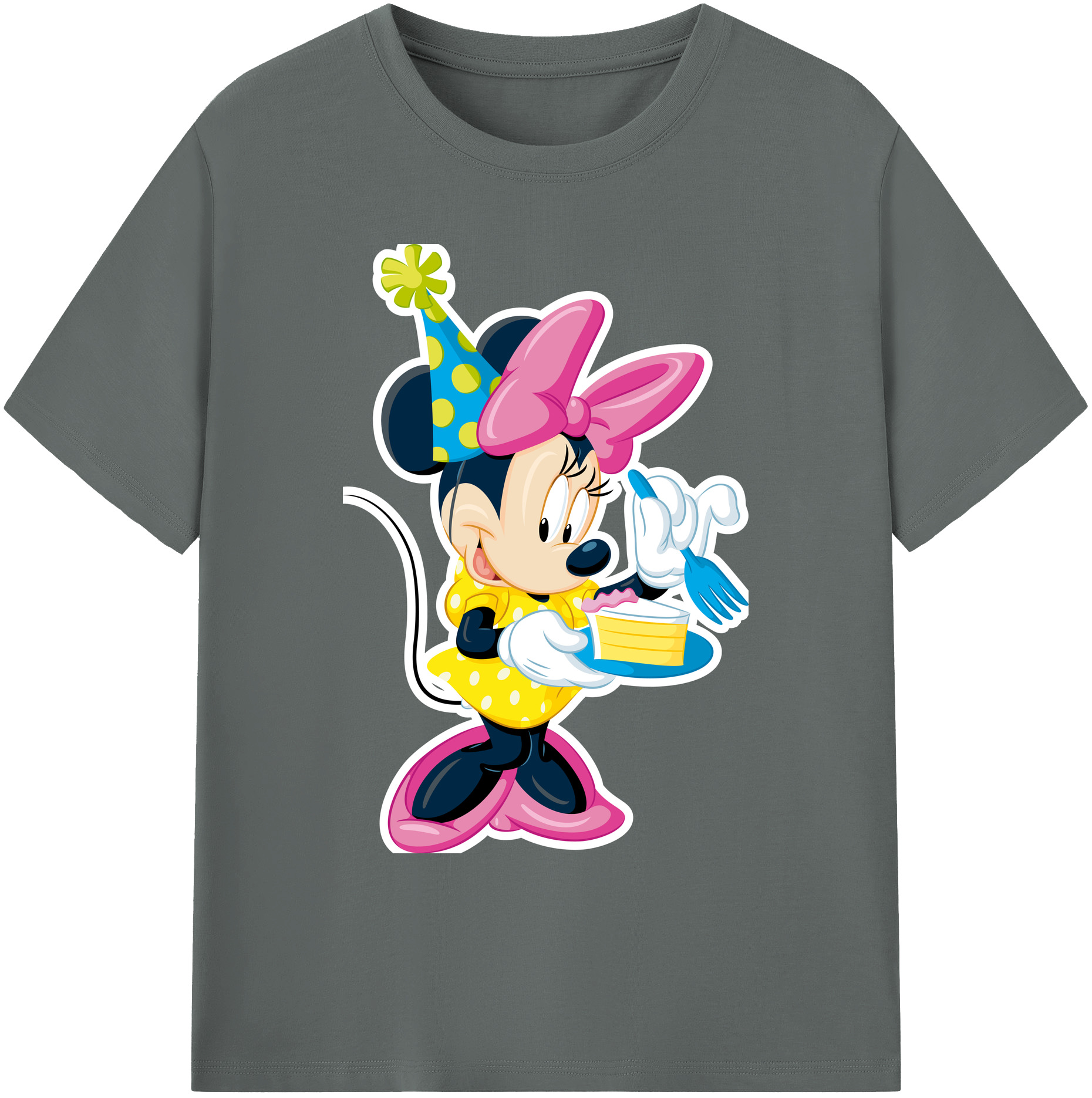ミッキーマウス Mickey Mouse 綿100％ メンズ半袖Tシャツ｜肌触りやわらか＆通気性